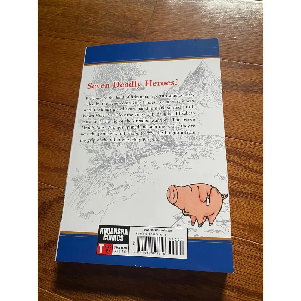 The Seven Deadly Sins Manga 1-5‎